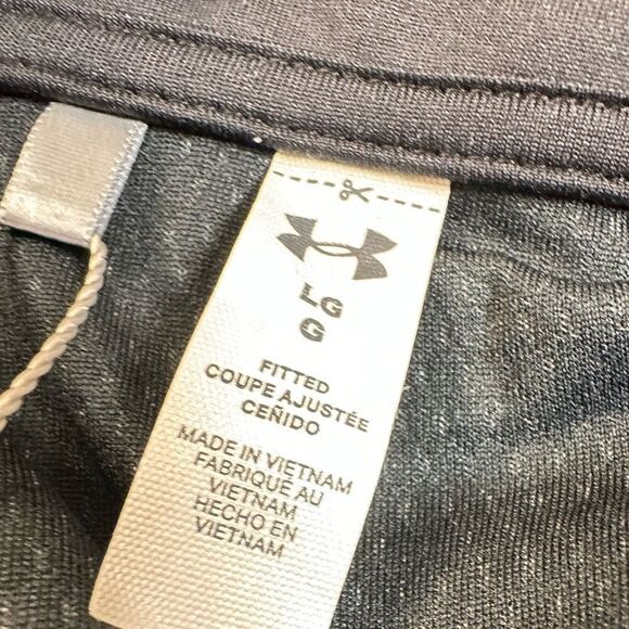 NWT Under Armour Women’s Black Athletic Half Zip Pull Over Shirt Jacket - Large - Picture 2 of 9